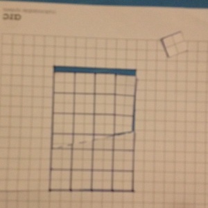 Do you see where the extra square went?