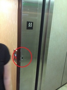 Why is this here? This is an elevator.